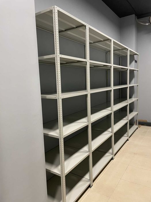 Стелажі для складу поличкові в наявності, короткий термін поставки