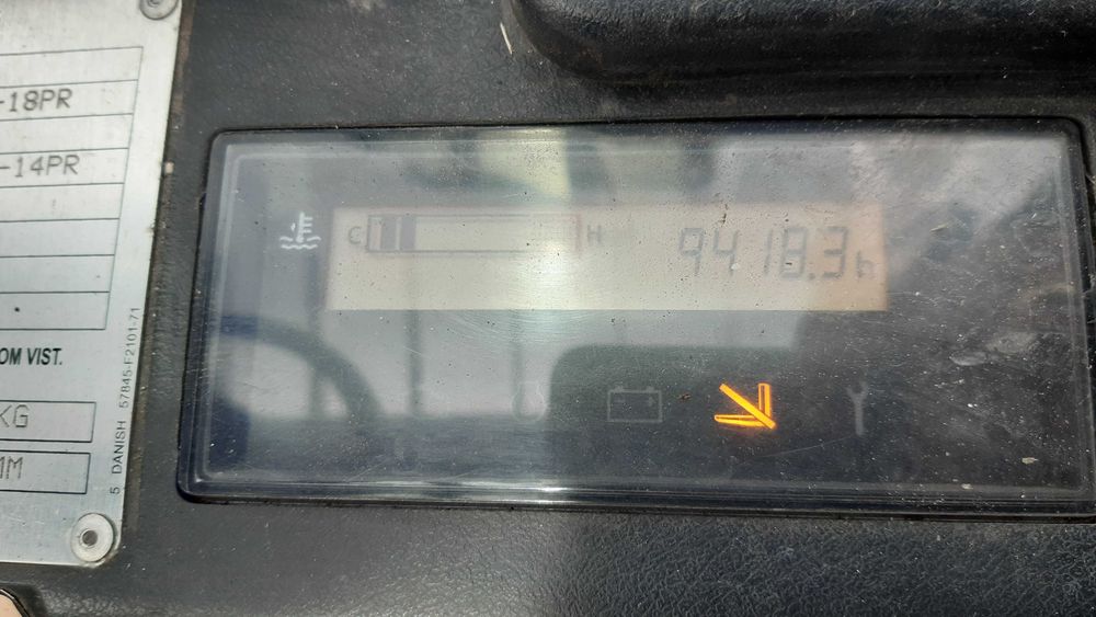 Wozek TOYOTA 8FGJF35 widlak DELUXE  Okazja paleciak