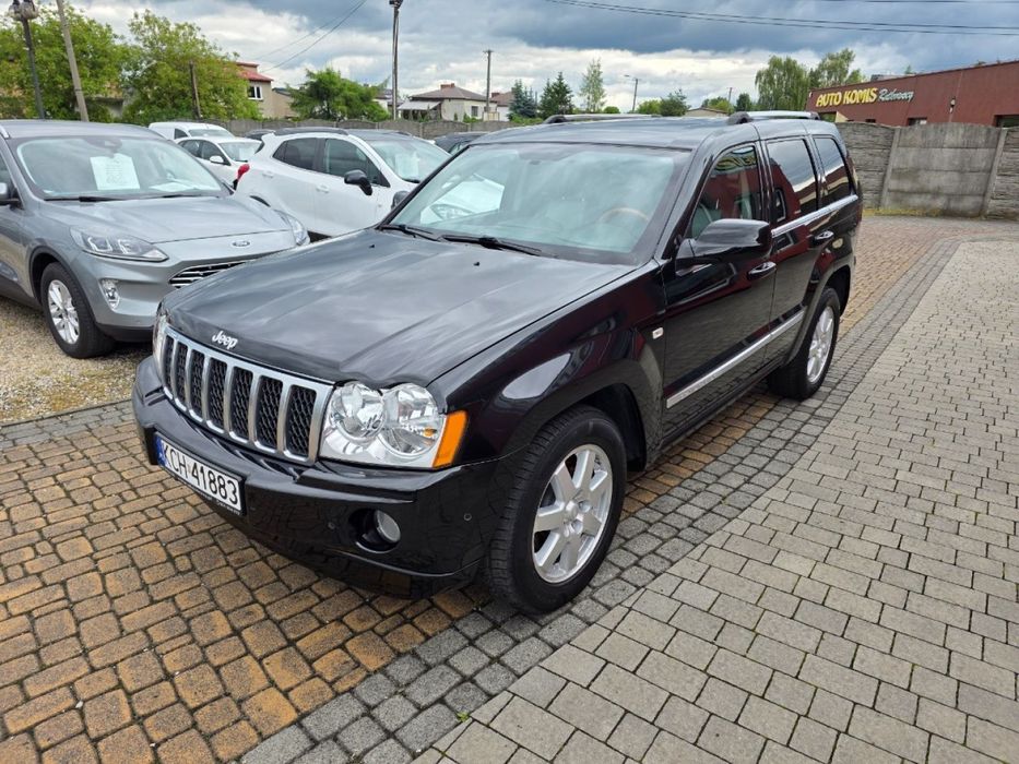 Jeep Grand Cherokee CRD-218kM wersja OVERLAND - bardzo zadbany - auto bez oznak korozji !