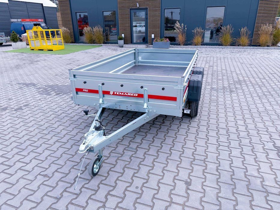 Burty stalowe, 264x150 cm, otwierany przód i tył - Temared PRO 2615/2