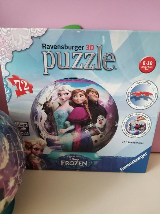 Продам 3d пазлы пластиковые фирмы Ravensburger ,72 шт.