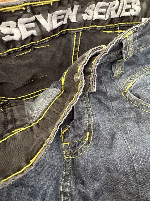 szorty jeansowe spodenki krotkie jorts size 34