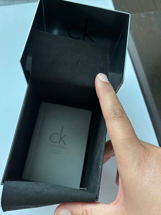 Relógio Calvin Klein (CK) Swiss Made – Aço Inoxidável – Muito bom Estado