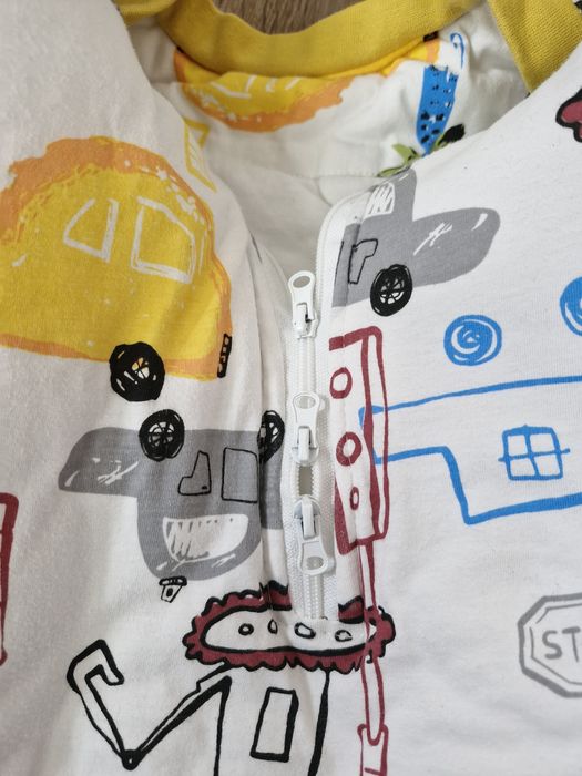 Śpiwór z nogawkami I odpinanymi rękawami, roz.80-86