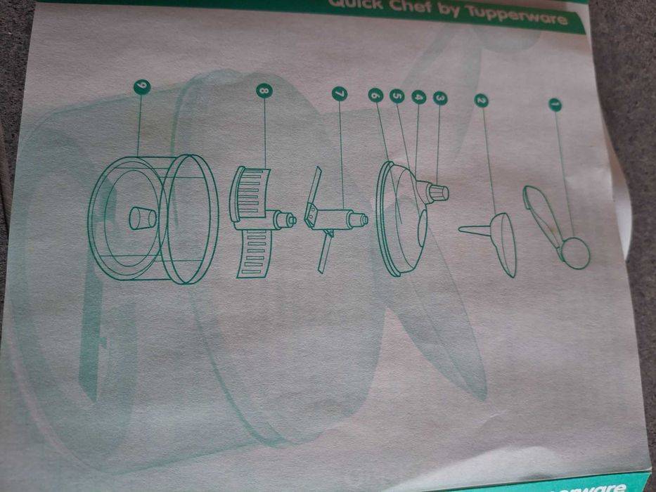 batedora da tupperwqre quick chef