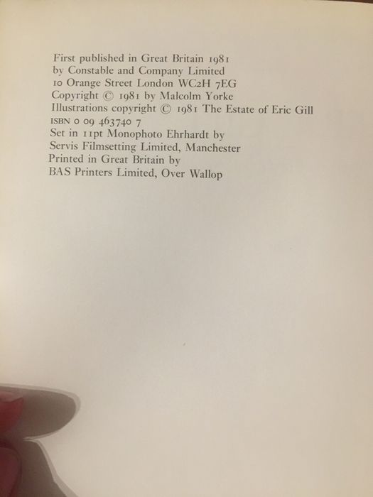 Livro: Man of flesh and spirit - Eric Gill