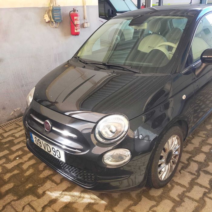 Fiat 500, 1.2 gasolina, caixa automática em muito bom estado!