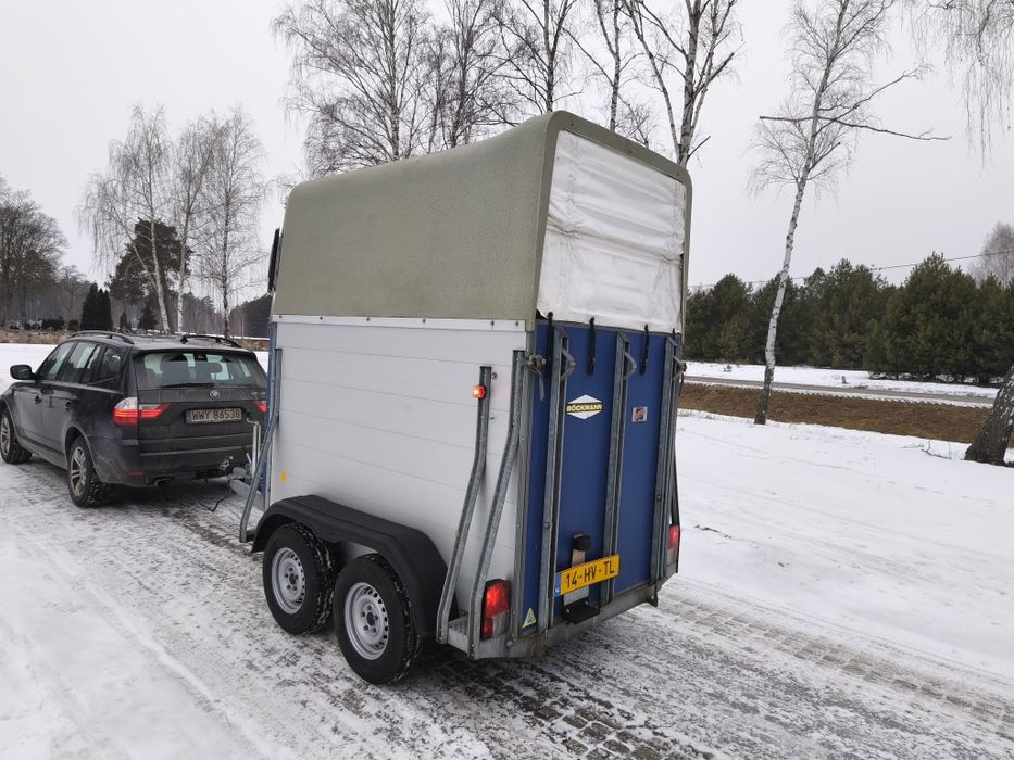 Przyczep konna na 1.5 konia BOECKMAAN 1300dmc 2003r ALUMINIOWA !!!