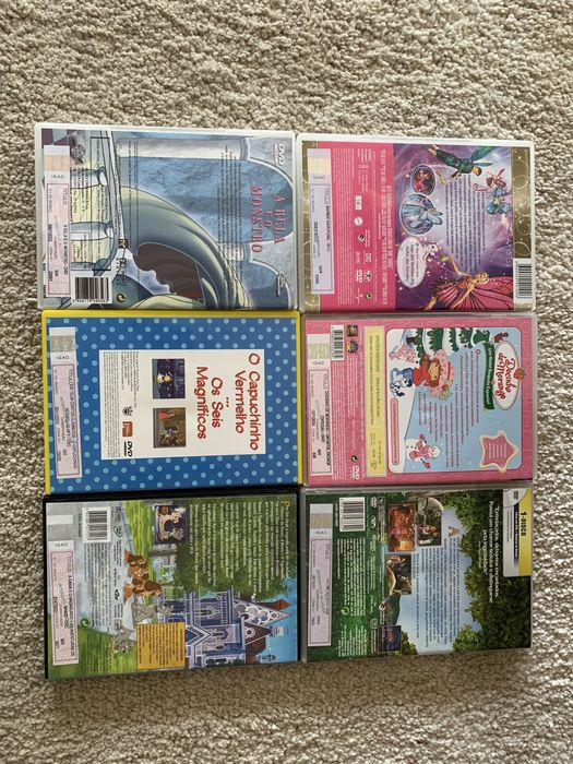 Filmes infantis- edições antigas