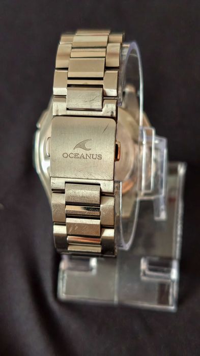 Zegarek Casio Oceanus G1000 Full Set JDM GPS Tytan Szafir