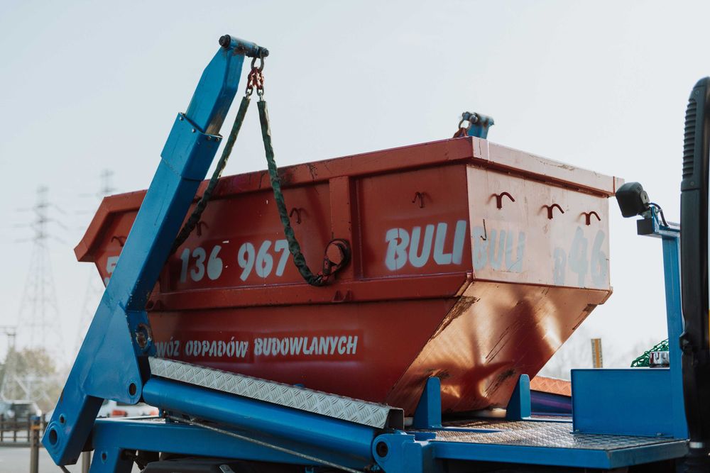 Wywóz Gruzu Śmieci Odpadów Wynajem Kontenerów Worki BIG BAG od 299zł