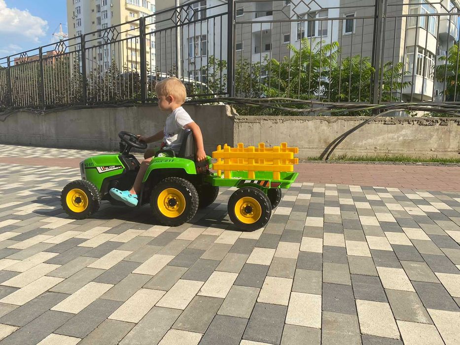 Дитячий Трактор‼️Дитячий Трактор з Причепом На акумуляторі Трактор 12V