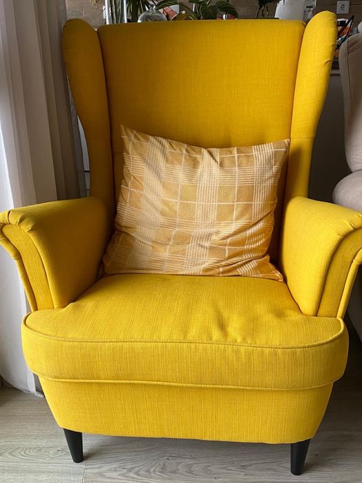 Cadeirão poltrona Amarelo Ikea
