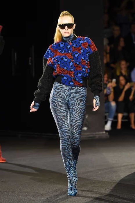 Kenzo X H&M Cropped faux bomber FW 2016-2017