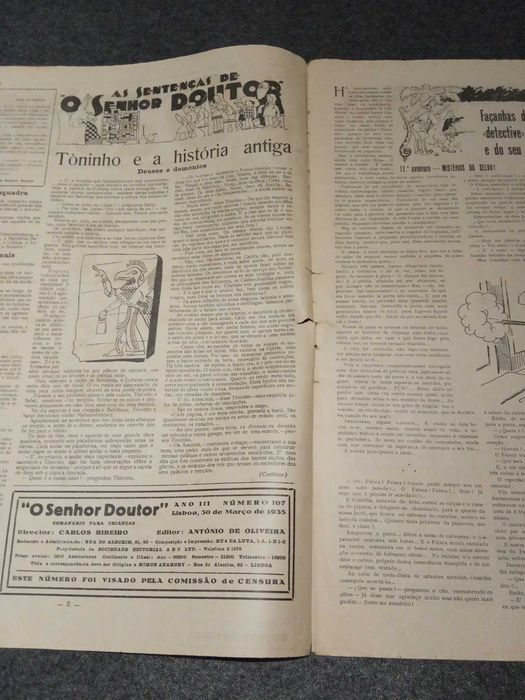 Revista O Senhor Doutor 1935