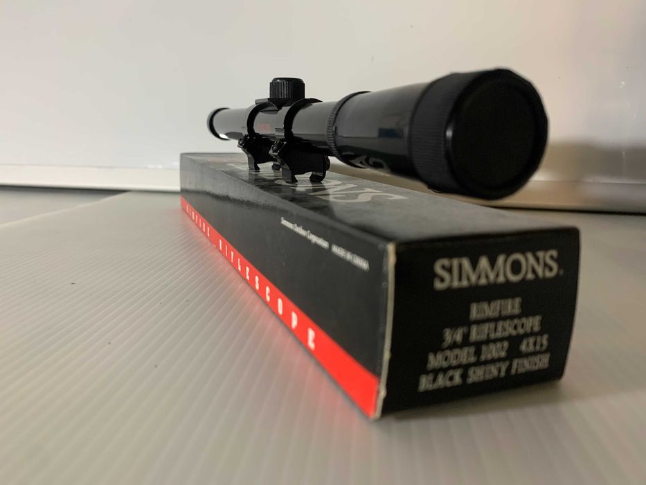 Mira telescópica Simmons 4 x 15 black