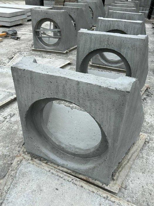 Zakończenie przepustu, mur ścianka oporowa, przyczółki, wylot