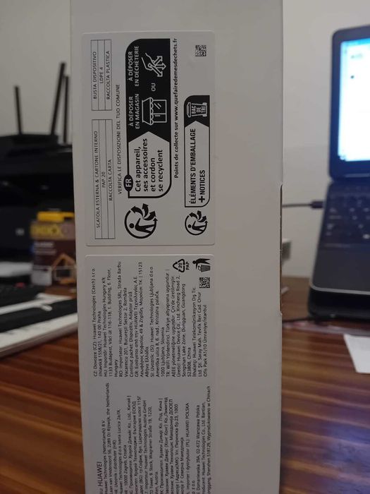HUAWEI BE3 WiFi, BE3600 Dual-Band Wi-Fi 7 Router NOVO com GARANTIA