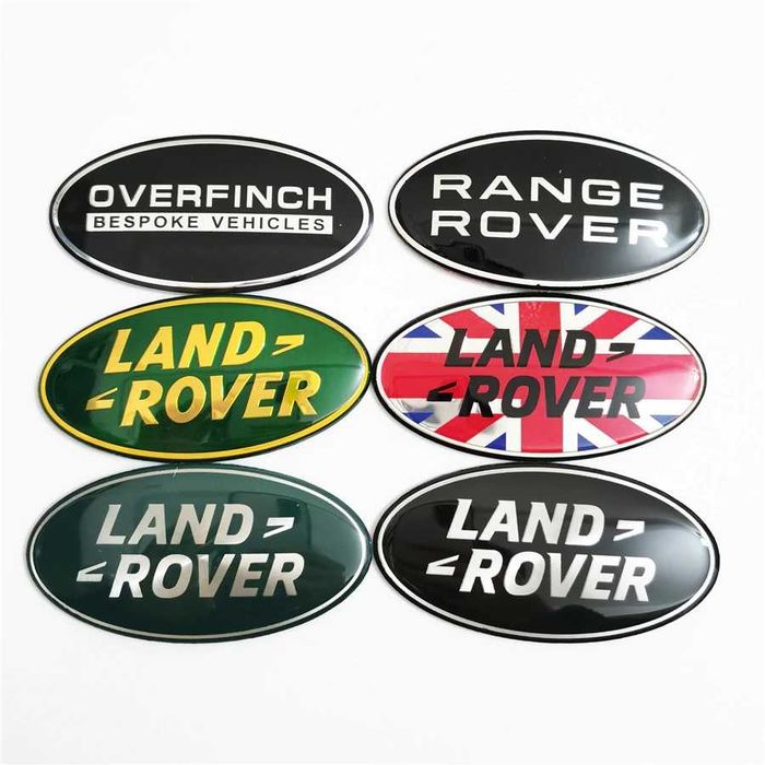 LAND e RANGE ROVER - centros de jante, emblemas, símbolos e letras