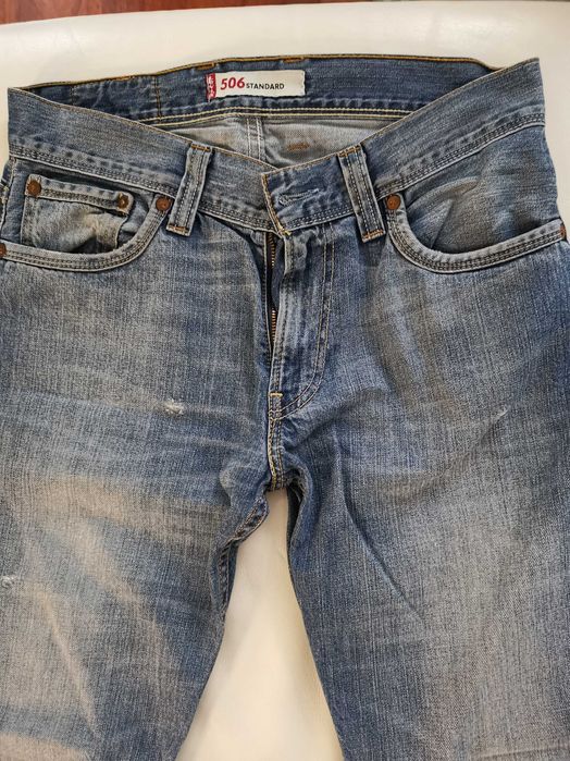 Spodnie jeansowe marki Levis 506 męskie, używane W31 L34