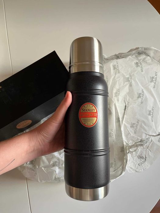 Термос Stanley Milestones Thermal Bottle 1л Black Patina