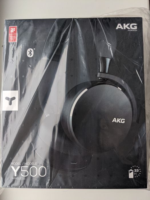 Безпровідні наушники с микрофоном AKG Y500 Black