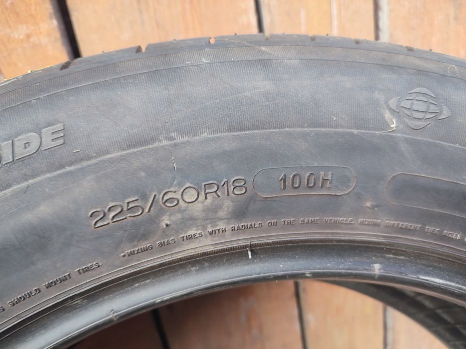 Dwie opony Michelin Latitude Sport 225/60/18 100H