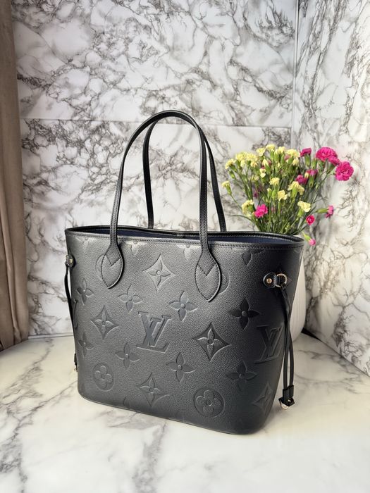 Torebka Neverfull MM Black Leather