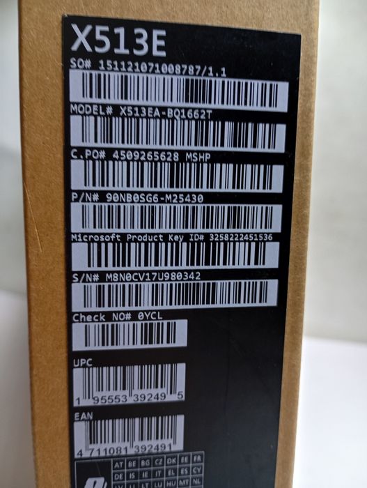 ASUS VivoBook 15 X513EA-BQ1662T Niebieski