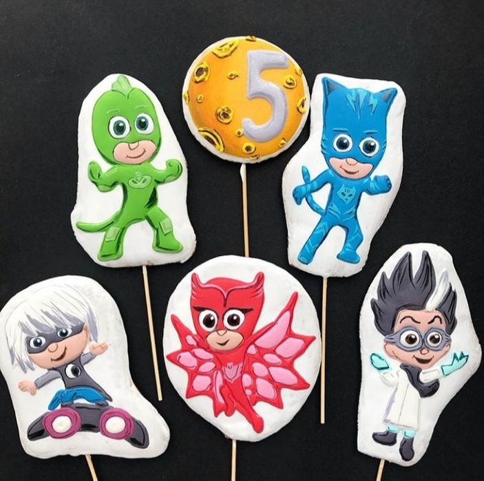 Детские пряники, любимые герои