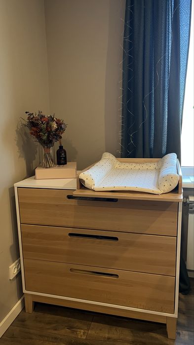 Дитяче ліжечко + комод+пеленалтна дошка з матрацом