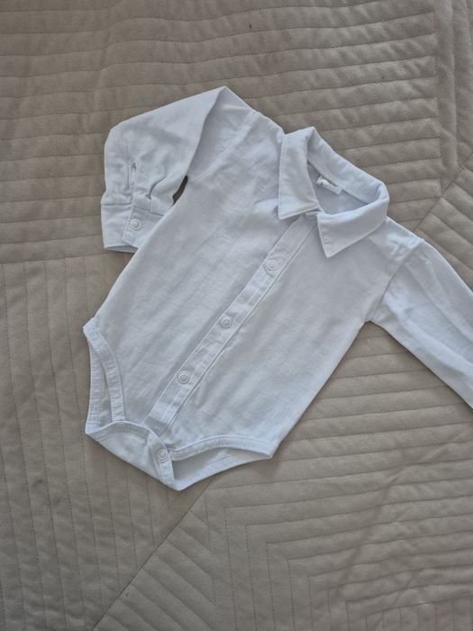 Koszula body niemowlęce rozmiar 68 idealna na chrzest