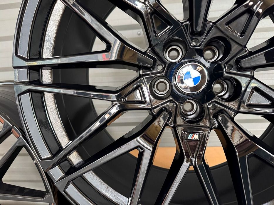 Чорні різоширокі R22 5x112 BMW G06 G05 G07 X5 X6 X7 G02 X4