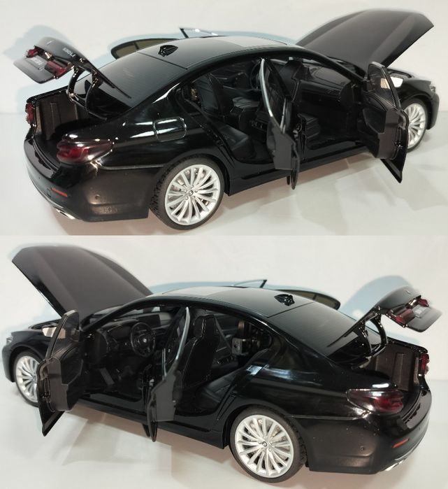 BMW 5 series 530LI модель 1:18 Black Mamba Металлическая