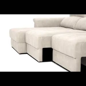Sofá com chaise longue
