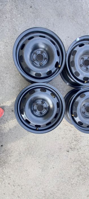 Комплект металічних дисків 5х100R15 VW, SKODA