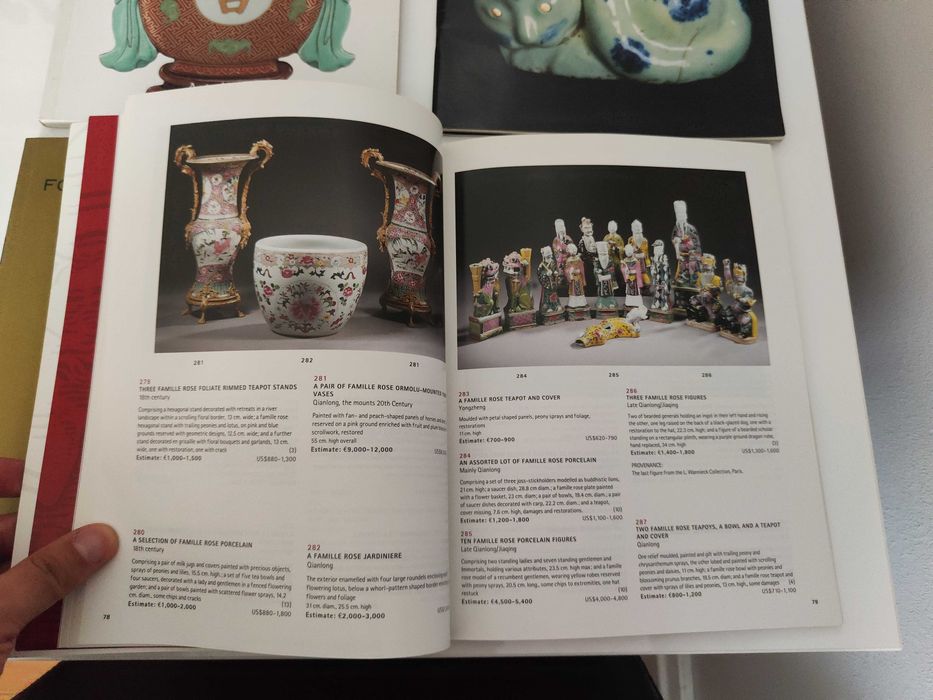 Lote Catálogos | Arte Asiática de Exportação | Christie's + Sotheby's