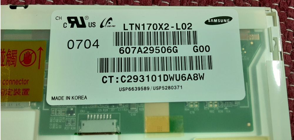 Ecrã 17 Polegadas - LTN170X2-L02