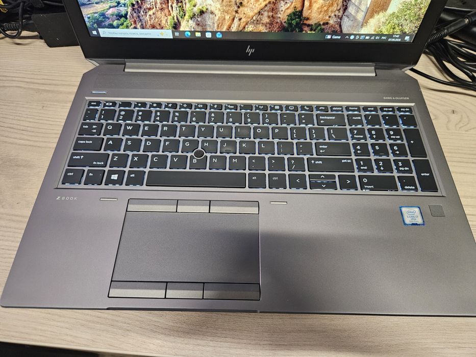 Игровой HP Zbook 15 G5 i7-8850H/16Gb/512 m.2 nvme/Nvidia P2000 4Gb/15.6" IPS