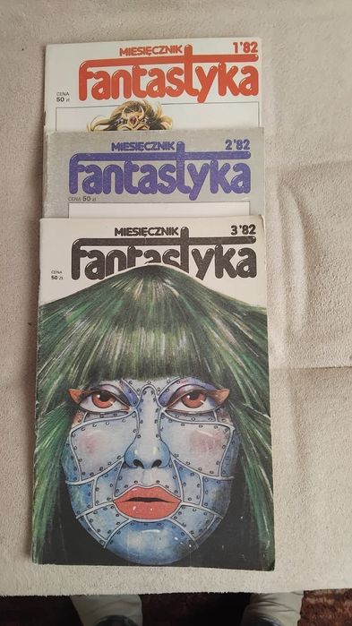 Fantastyka miesięcznik cały rocznik 1982.