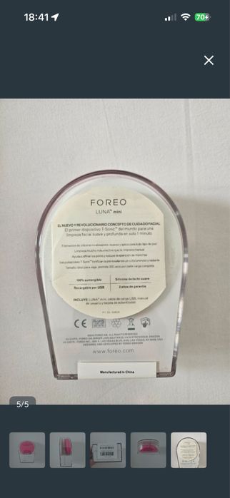 Limpeza Foreo Luna