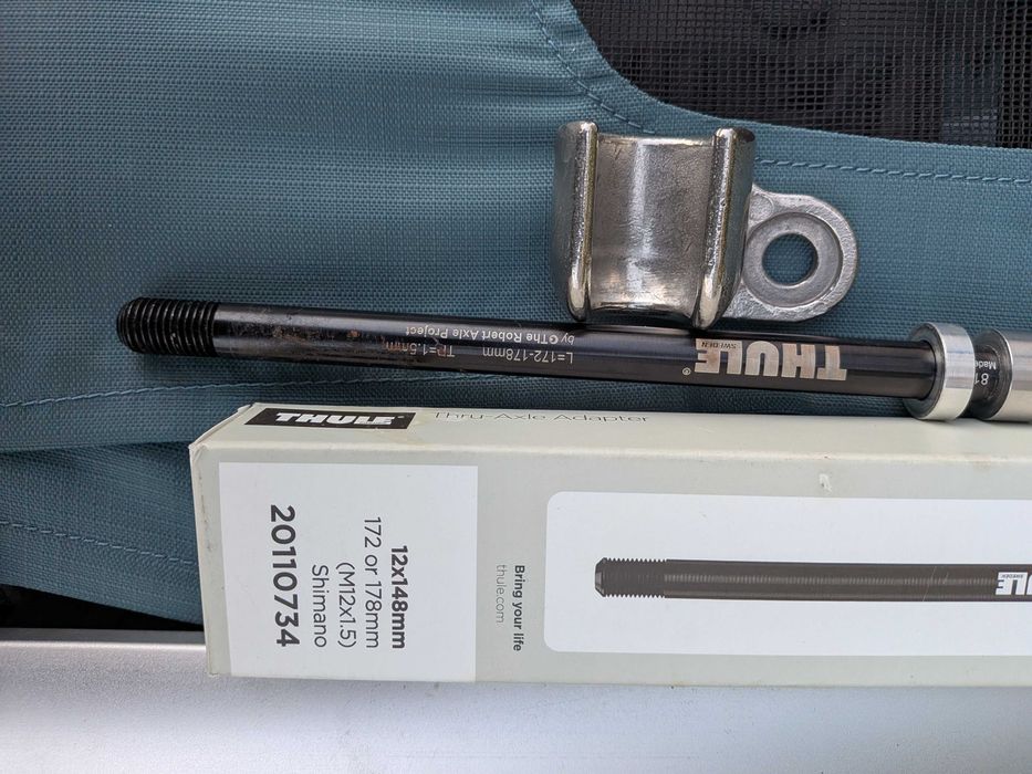 Adapter przyczepka Thule sztywna oś boost 12x148 172 or 178mm M12x1.5