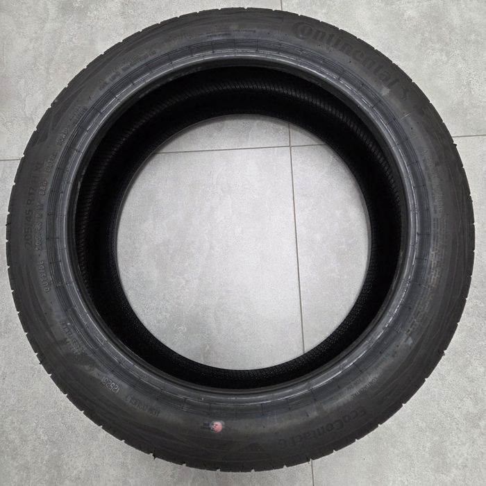 Opony Continental EcoContact 6 - 205/45 R17 XL 88H - stan idealny