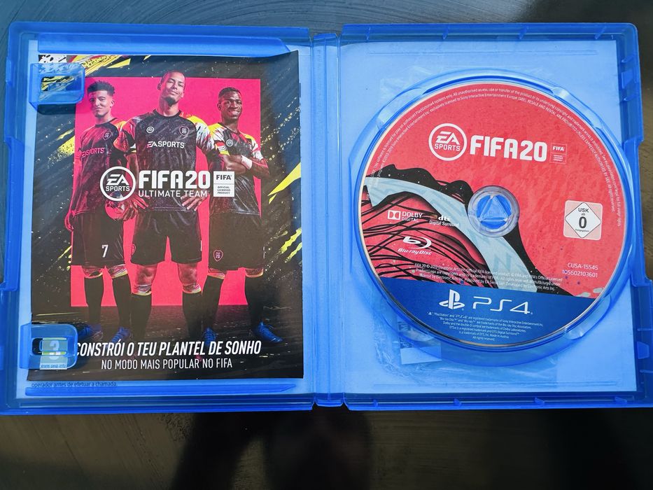 FIFA 20 PS4 Edição Liga NOS Jogo de Futebol