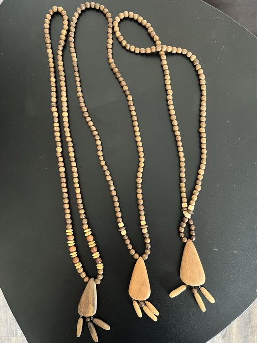 Бусы дерево. Цена за 2шт