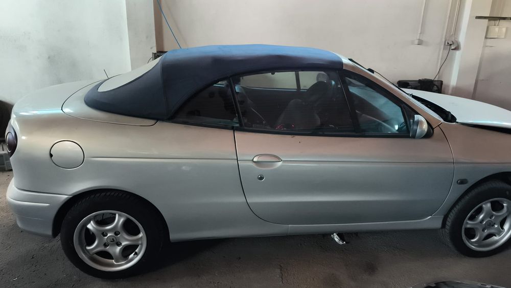 Renault megane 1.4 16v cabriolet cabrio descapotável 99 para Peças todo o Material disponível