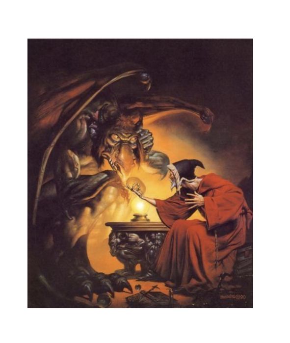 Пазлы 500 Дракон и волшебник