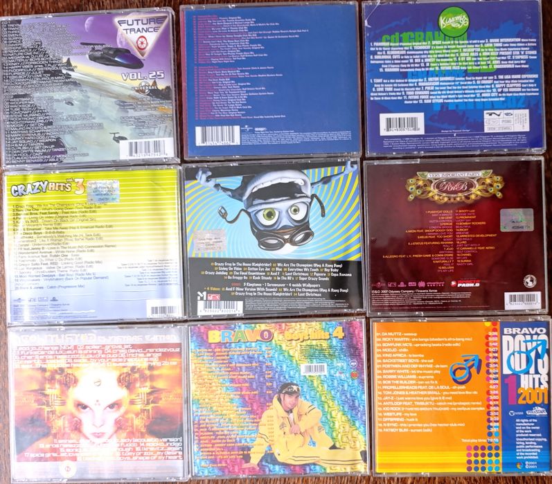 Аудіо CD: музичні збірки, Soundtracks