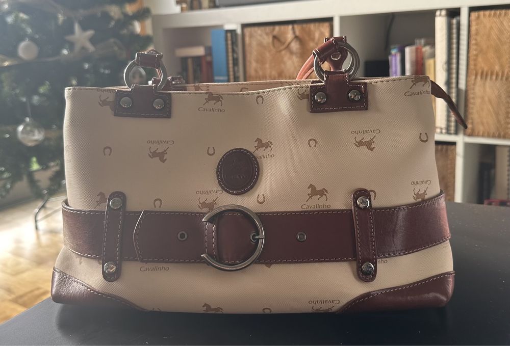 Mala Cavalinho Creme