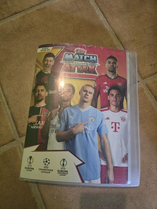 Album Match Attax karty piłkarzy